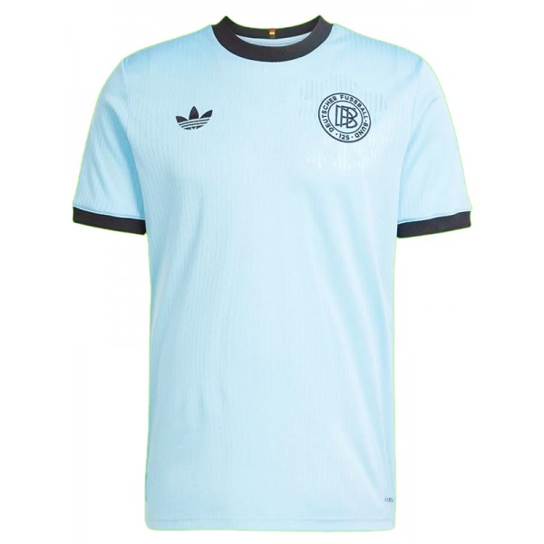 Germany maglia da calcio per adulti 125° anniversario da uomo divisa sportiva celeste maglia da calcio 2025-2026